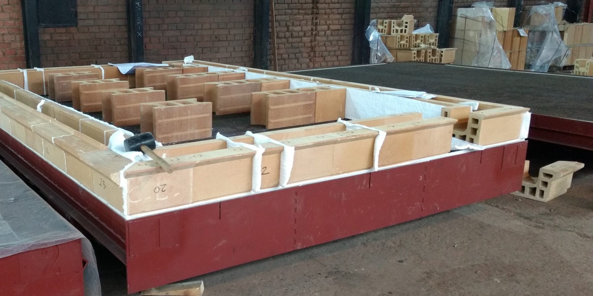 Lightweight Kiln Cars for U-Cassettes - Campo Refractory